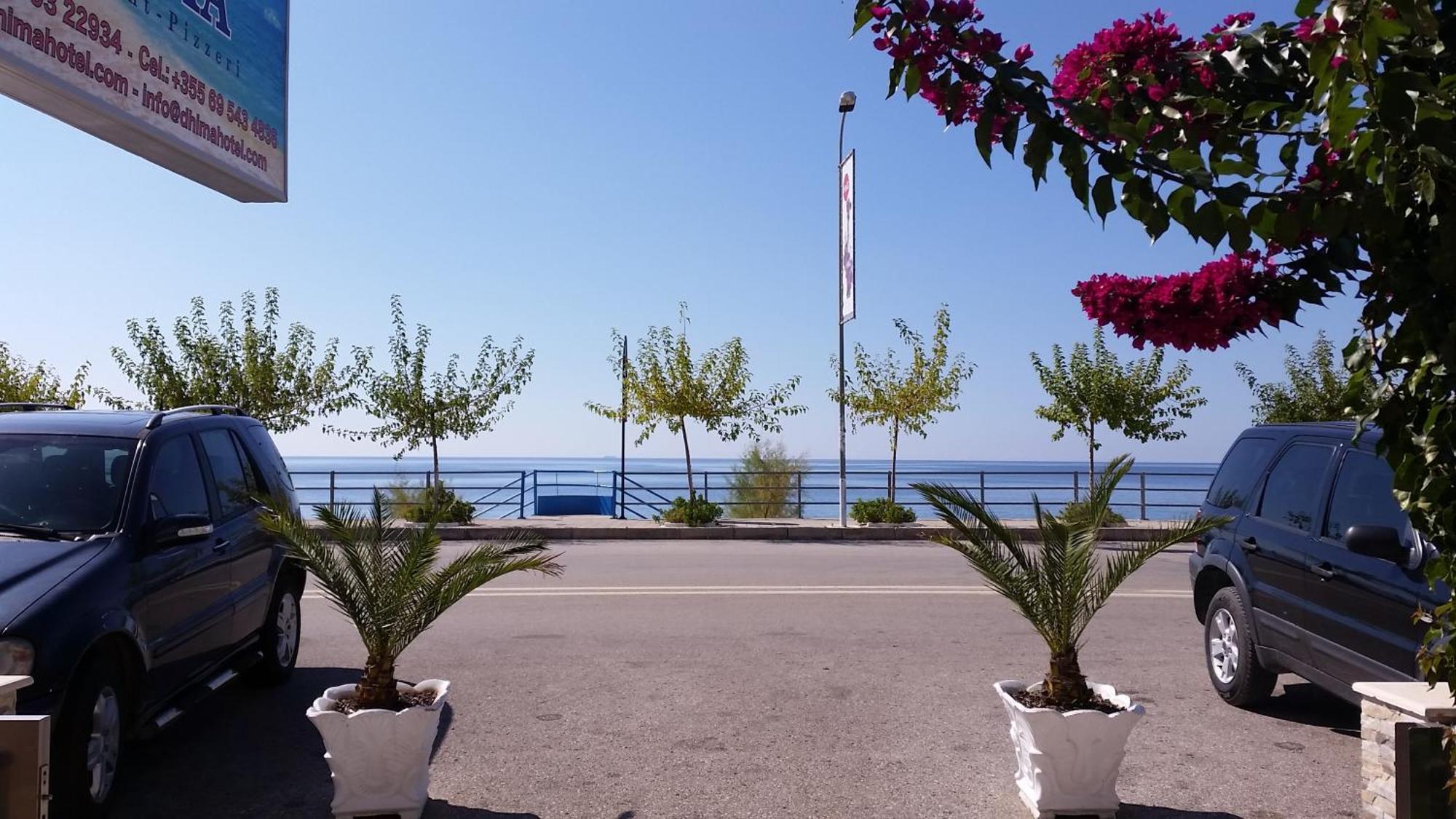 Dhima Hotel Himare Exterior foto